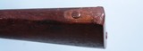 CONFEDERATE USED HARPERS FERRY HALL MODEL 1819 PERCUSSION CONVERSION BREECH LOADING RIFLE DATED 1834. - 7 of 7