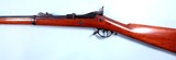 INDIAN WARS SPRINGFIELD U.S. MODEL 1879 TRAPDOOR .45-70 CAL. RIFLE. - 4 of 12