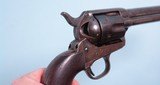 ORIGINAL APACHE WARS (1881-1886) COLT U.S. 1873 SAA CAVALRY .45 COLT CAL. SINGLE ACTION REVOLVER YEAR OF MANUFACTURE 1882. - 6 of 15