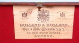 CASED HOLLAND & HOLLAND TOP LEVER DOUBLE HAMMER .300 ROOK & RABBIT RIFLE & .410 GAUGE SHOTGUN 2 BARREL SET. - 2 of 22