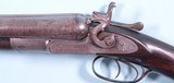 EARLY FACTORY ENGRAVED COLT MODEL 1878 HAMMER SIDE X SIDE 12 GAUGE 30” DAMASCUS SHOTGUN CIRCA 1879. - 6 of 19