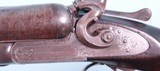 EARLY FACTORY ENGRAVED COLT MODEL 1878 HAMMER SIDE X SIDE 12 GAUGE 30” DAMASCUS SHOTGUN CIRCA 1879. - 11 of 19