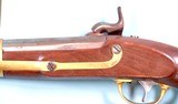 H. ASTON U.S. MODEL 1842 PERCUSSION .54 CAL. SINGLE SHOT CAVALRY PISTOL DATED 1851. - 4 of 9