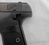 EARLY COLT MODEL 1903 HAMMERLESS .32 ACP PISTOL CIRCA 1909. - 4 of 6