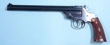 SMITH & WESSON THIRD MODEL SINGLE SHOT .22LR 10” TARGET PISTOL CIRCA 1911. - 2 of 9