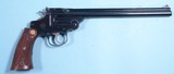 SMITH & WESSON THIRD MODEL SINGLE SHOT .22LR 10” TARGET PISTOL CIRCA 1911. - 1 of 9