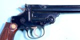 SMITH & WESSON THIRD MODEL SINGLE SHOT .22LR 10” TARGET PISTOL CIRCA 1911. - 3 of 9