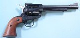 OLD MODEL RUGER BLACKHAWK .357 MAG. 6 1/2” REVOLVER VERY NEAR NEW IN ORIG. BOX MFG. IN 1967. LOOKS NEW AND UNUSED. - 2 of 8