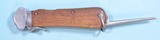 WWII WW2 FALLSCHIRMJÄGER PARATROOPER GRAVITY KNIFE CIRCA 1937. - 2 of 4