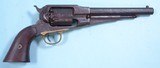 CIVIL WAR REMINGTON U.S. NEW MODEL .44 CAL. PERCUSSION ARMY REVOLVER CIRCA 1863-64. - 1 of 6