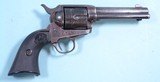 ORIGINAL COLT FIRST GENERATION .32 W.C.F. SAA SINGLE ACTION 4 3/4” REVOLVER MFG. 1905. - 1 of 7