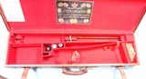 EXCEPTIONAL CASED JOSEPH LANG & SON, LONDON 12 GAUGE EJECTOR FACTORY SINGLE TRIGGER NEW CENTURY SIDE X SIDE SHOTGUN CIRCA 1904. - 16 of 21