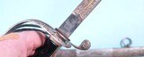 RARE AND ORNATE PRESENTATION GRADE EAGLE HEAD U.S. MODEL 1902 ARMY OFFICER’S SWORD AND SCABBARD/BLADE ENGRAVED “CAPT. HENRY S. HOWES” CA. 1930’S. - 5 of 14
