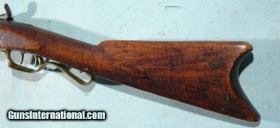 VERY FINE TENNESSEE PENNSYLVANIA OR KENTUCKY STYLE PERCUSSION LONG RIFLE SIGNED S. SHAW CIRCA 1850’S. - Image 7 of 13