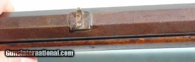 VERY FINE TENNESSEE PENNSYLVANIA OR KENTUCKY STYLE PERCUSSION LONG RIFLE SIGNED S. SHAW CIRCA 1850’S. - Image 10 of 13