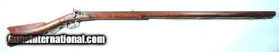VERY FINE TENNESSEE PENNSYLVANIA OR KENTUCKY STYLE PERCUSSION LONG RIFLE SIGNED S. SHAW CIRCA 1850’S. - Image 2 of 13