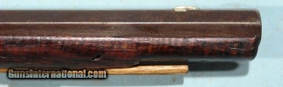VERY FINE TENNESSEE PENNSYLVANIA OR KENTUCKY STYLE PERCUSSION LONG RIFLE SIGNED S. SHAW CIRCA 1850’S. - Image 13 of 13