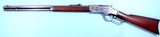 WINCHESTER MODEL 1873 LEVER ACTION .44-40 WIN. CAL. RIFLE MFG. 1883. - 2 of 14