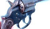 SUPERIOR ORIGINAL COLT 1878 FRONTIER DOUBLE ACTION .32 WCF CAL. 5 1/2” REVOLVER CIRCA 1900. - 9 of 11