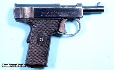 HARRINGTON & RICHARDSON SELF LOADING .32 ACP CAL. SEMI-AUTOMAC PISTOL CIRCA 1920’S. - Image 2 of 6