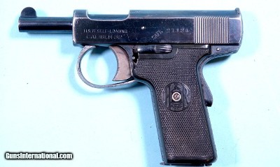 HARRINGTON & RICHARDSON SELF LOADING .32 ACP CAL. SEMI-AUTOMAC PISTOL CIRCA 1920’S.