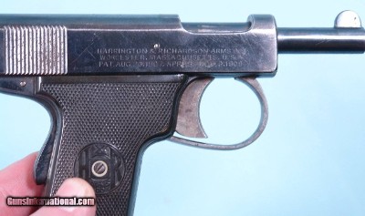 HARRINGTON & RICHARDSON SELF LOADING .32 ACP CAL. SEMI-AUTOMAC PISTOL CIRCA 1920’S. - Image 6 of 6