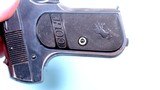 COLT MODEL 1903 HAMMERLESS .32 ACP CAL. POCKET PISTOL CIRCA 1921. - 6 of 8