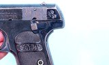 COLT MODEL 1903 HAMMERLESS .32 ACP CAL. POCKET PISTOL CIRCA 1921. - 8 of 8