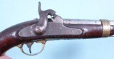 MEXICAN WAR H. ASTON U.S. MODEL 1842 PERCUSSION CAVALRY PISTOL DATED 1846. - 4 of 9