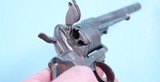 CIVIL WAR ERA BELGIAN IMPORT LEFAUCHEUX PINFIRE BELT REVOLVER CIRCA 1860’S. - 4 of 9