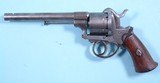 CIVIL WAR ERA BELGIAN IMPORT LEFAUCHEUX PINFIRE BELT REVOLVER CIRCA 1860’S. - 2 of 9