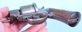 CIVIL WAR ERA BELGIAN IMPORT LEFAUCHEUX PINFIRE BELT REVOLVER CIRCA 1860’S. - 5 of 9