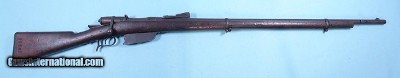 WW1 WWI ITALIAN VETTERLI MODEL 1870
87/15 CONVERSION 6.5X52MM CAL. BOLT ACTION INFANTRY RIFLE.