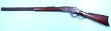 WINCHESTER MODEL 1873 LEVER ACTION .38 W.C.F. (38-40) CAL. RIFLE CIRCA 1890. - 2 of 14