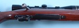 PRE-64 WINCHESTER MODEL 70 BOLT ACTION .30-06 CAL. RIFLE MANUFACTURED IN 1954 W/ SCOPE. - 4 of 8