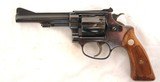 SMITH & WESSON MODEL 34 OR 34-1 KIT GUN .22 LR CAL 4” PIN BARREL REVOLVER CIRCA 1970’S.