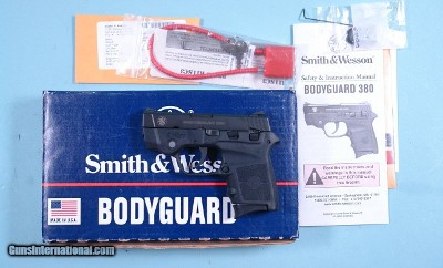 SMITH & WESSON BODYGUARD .380ACP  SEMI-AUTO PISTOL IN ORIG. BOX.