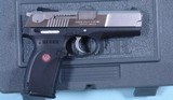 RUGER P354 TWO TONE FINISH SEMI-AUTO .45 ACP CAL. PISTOL IN ORIG. FACTORY PLASTIC BOX. - 3 of 8