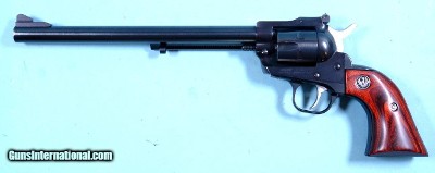 RUGER NEW MODEL SINGLE SIX .22 LR CONVERTIBLE BUNTLINE 9 1/2” REVOLVER.