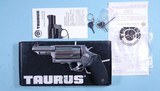 TAURUS “JUDGE” .410/45 LONG COLT CAL. STAINLESS REVOLVER IN ORIG. BOX. - 2 of 10