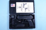 RUGER SR9 SEMI-AUTO 9MM LUGER CAL. PISTOL IN ORIG. FACTORY PLASTIC BOX. - 1 of 9