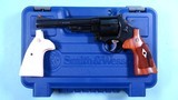 SMITH & WESSON MODEL 29 10 OR 29-10 .44 MAG. 6 1/2” REVOLVER NEW IN FACTORY BLUE BOX AND WITH WOOD DISPLAY CASE AS WELL. - 11 of 12