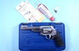SMITH & WESSON MODEL 500 DOUBLE ACTION .500 S&W MAG. CAL. 6 1/2'” REVOLVER IN BOX.