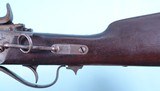 CIVIL WAR SHARPS U.S. NEW MODEL 1863 SADDLE RING .52 CAL. PERCUSSION CAVALRY CARBINE. - 14 of 16