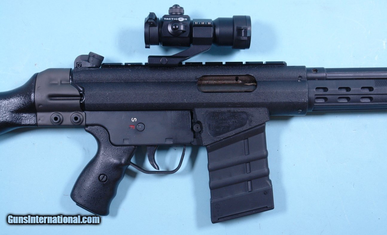 FEDERAL ARMS CORP FA FA G OR H K CLONE SEMI AUTO CAL RIFLE W TACTICON SCOPE For Sale