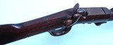 CIVIL WAR BURNSIDE .54 CAL. PERCUSSION CAVALRY SADDLE RING CARBINE. - 8 of 15