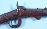 CIVIL WAR BURNSIDE .54 CAL. PERCUSSION CAVALRY SADDLE RING CARBINE. - 5 of 15