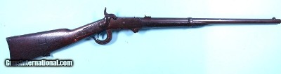 CIVIL WAR BURNSIDE .54 CAL. PERCUSSION CAVALRY SADDLE RING CARBINE.