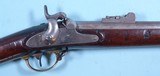 CIVIL WAR ERA HARPERS FERRY U.S. MODEL 1841 MISSISSIPPI RIFLE W/ORIG. LONG RANGE SIGHT AND BAYONET LUG DATED 1850. - 6 of 16