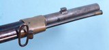 CIVIL WAR ERA HARPERS FERRY U.S. MODEL 1841 MISSISSIPPI RIFLE W/ORIG. LONG RANGE SIGHT AND BAYONET LUG DATED 1850. - 16 of 16